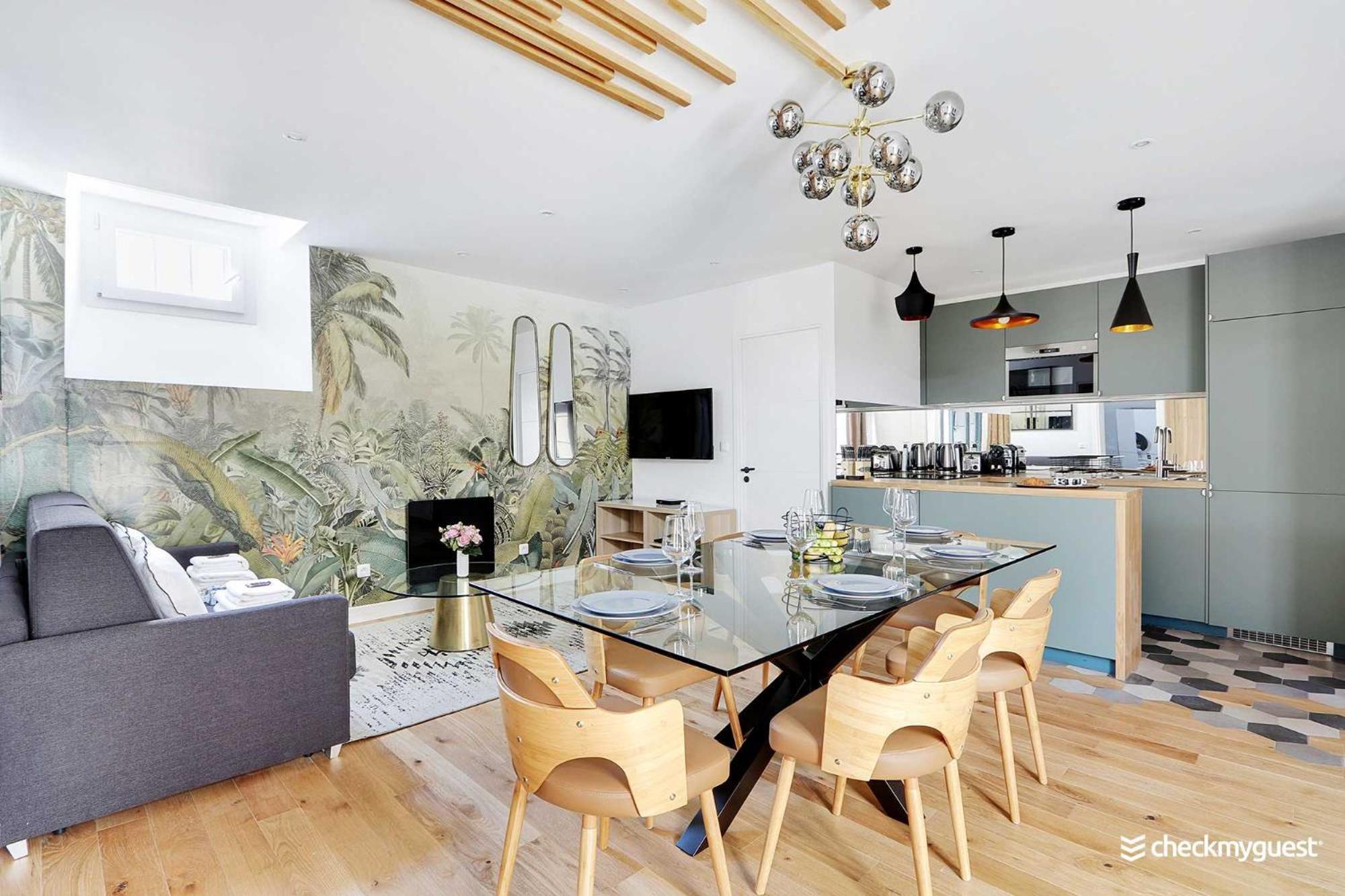 Apartamento Lovely Montorgeuil 6p